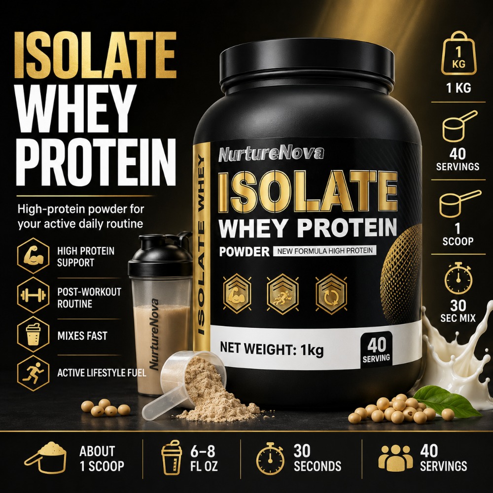 NurtureNova Isolate Whey Prote - Fitness Nutrition Whey review and price