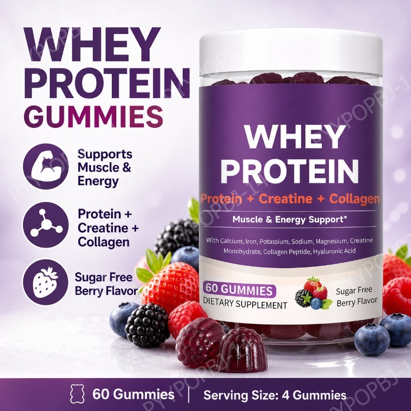 Protein Gummies with Whey Crea - Fitness Nutrition Whey review and price