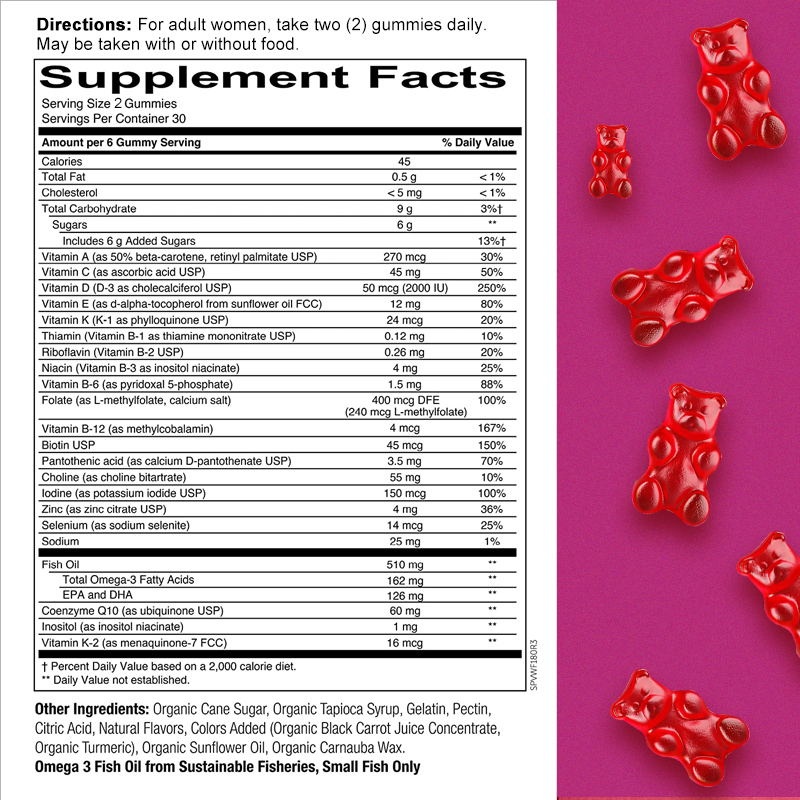 Vitamins for Women - MULTI and - Multivitamin Gummy Adult review and price